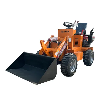 500kg Lastikli Yükleyici